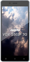 Дигма Вокс с 502Ф 3G отзывы, характеристики, описание.