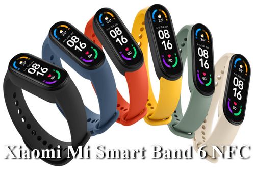 фитнес-браслет Xiaomi Mi Smart Band 6 NFC новинка 2021 года