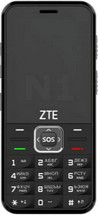 ЗТЕ Н 1 кнопочный телефон с большим экраном и двумя сисмкартами.