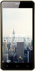 Дигма Сити з520 3G отзывы, характеристики андроид смартфона с 5-дюймовым HD экраном.