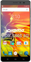 Дигма Вокс с505 3G отзывы, характеристики смартфона с  5 дюймовым HD экраном и 13 Мп камерой.