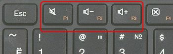 звуковые клавиши на ноутбуке Леново