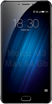 Meizu M3 Max смартфон на 2 симкарты и мощным аккумулятором.