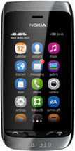 фото Nokia Asha 310 Нокиа с двумя сим картами, большим экраном
