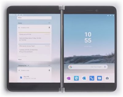 Surface Duo Android смартфон с двумя экранами от Microsoft
