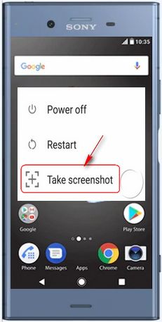 Как сделать скриншот на Sony Xperia