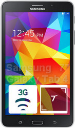 Планшет Самсунг Галакси таб 4 с 7-дюймовым экраном, сим-картой и 3G интернетом.