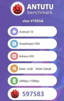 Vivo iQOO 3 5G характеристики