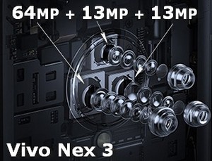 Vivo Nex 3 камера
