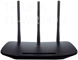 Wi-Fi роутер TP-LINK TL-WR940N 450M.
