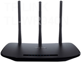 Wi-Fi роутер TP-LINK TL-WR940N 450M.